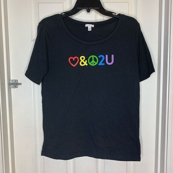 BP Love and Peace to You Black Tee - Picture 1 of 5